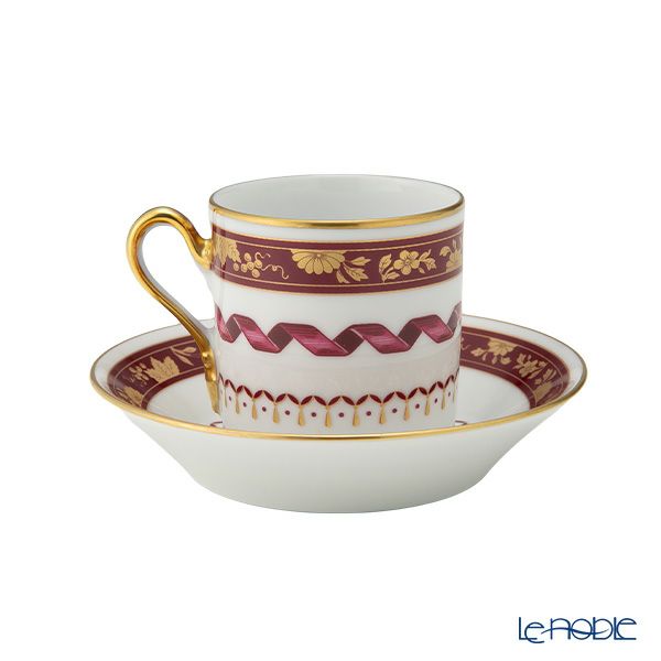 ジノリ1735／リチャード ジノリ（GINORI 1735／Richard Ginori）ピンチョ ボルドー コーヒーカップ＆ソーサー 115ml