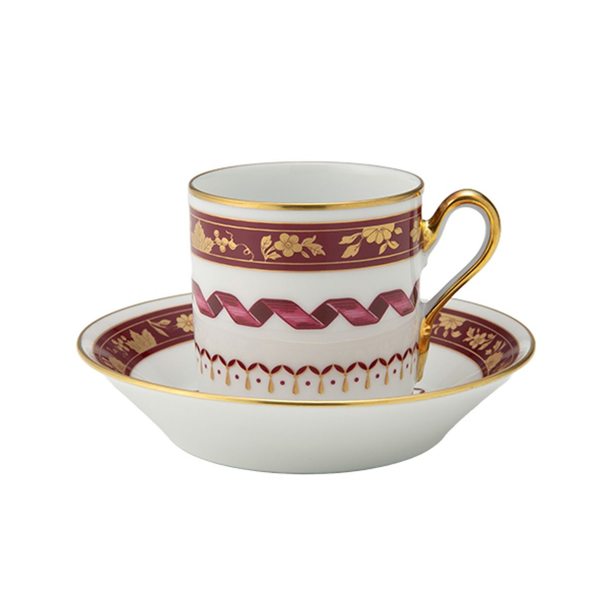 ジノリ1735／リチャード ジノリ（GINORI 1735／Richard Ginori）ピンチョ ボルドー コーヒーカップ＆ソーサー 115ml