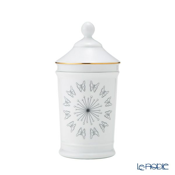 ジノリ1735／リチャード ジノリ（GINORI 1735／Richard Ginori）Bee White ビーホワイト 蓋付きポプリ壷