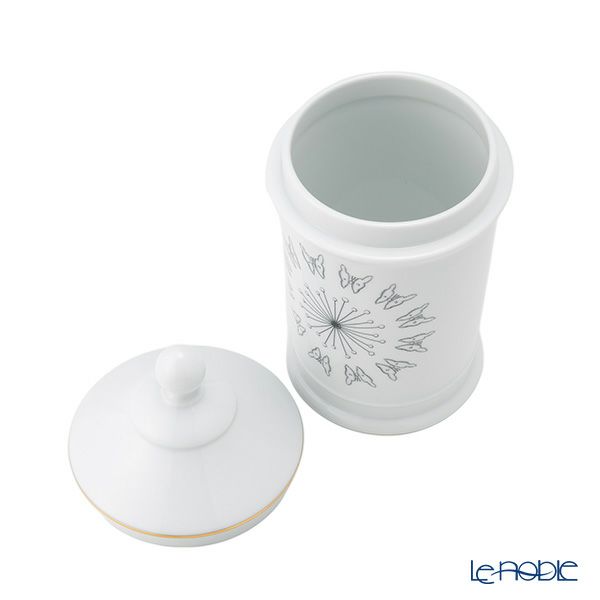 ジノリ1735／リチャード ジノリ（GINORI 1735／Richard Ginori）Bee White ビーホワイト 蓋付きポプリ壷