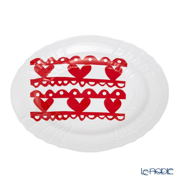 ジノリ1735／リチャード ジノリ（GINORI 1735／Richard Ginori）ラブテープ オーバルプラター 33cm