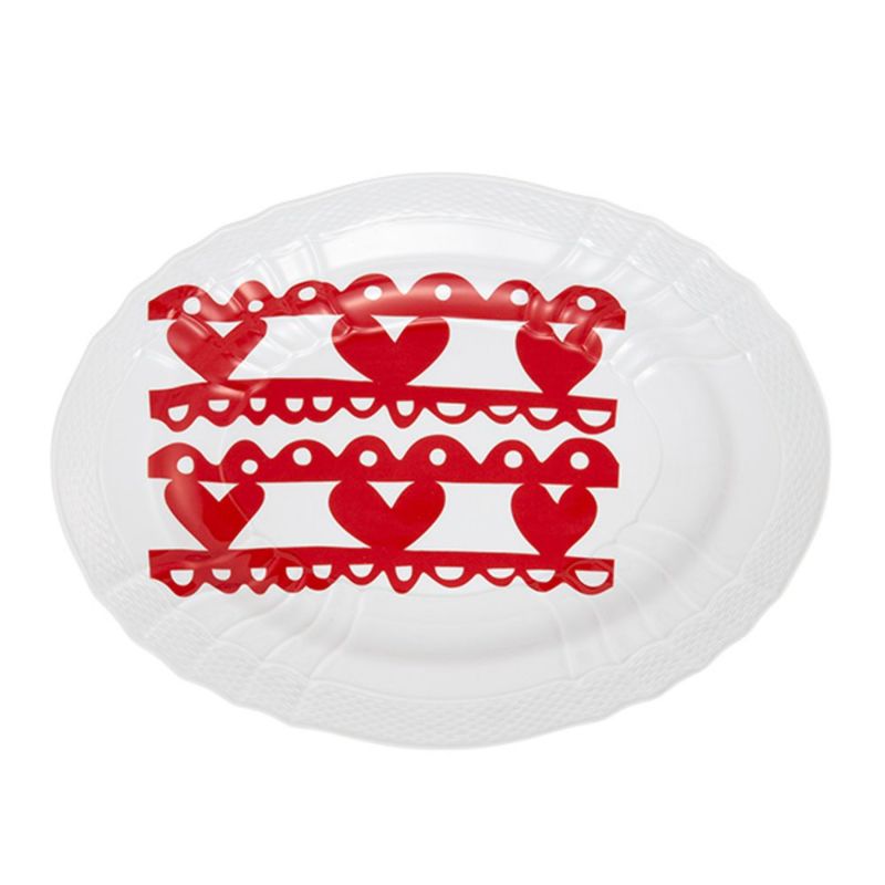 ジノリ1735／リチャード ジノリ（GINORI 1735／Richard Ginori）ラブテープ オーバルプラター 33cm