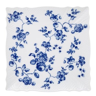 レアサイズ❤️未使用❤️ ジノリ❤️ローズブルー❤️スクエア