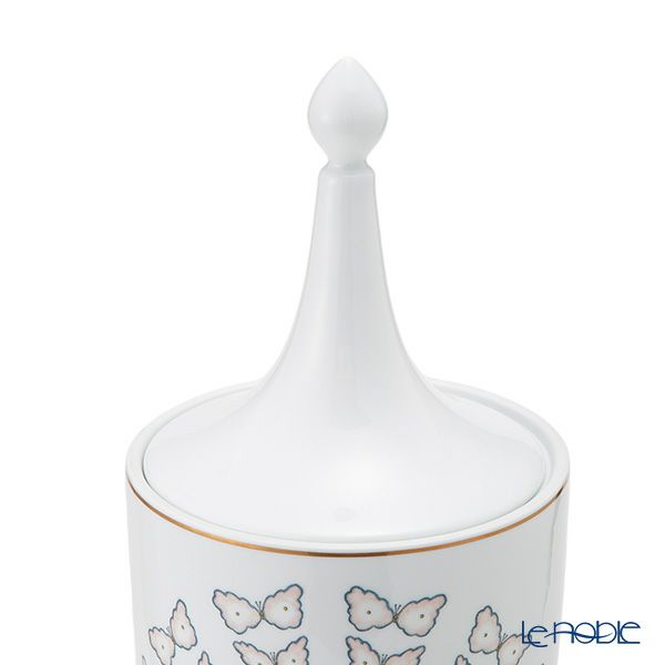 ジノリ1735／リチャード ジノリ（GINORI 1735／Richard Ginori）Bee White ビーホワイト 蓋付き壷 50cm（本体金彩）ベース ウルナ型