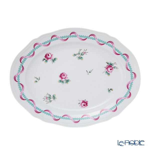 ジノリ1735／リチャード ジノリ（GINORI 1735／Richard Ginori） ヴィラ アドリアーナ オーバルプラター 34cm