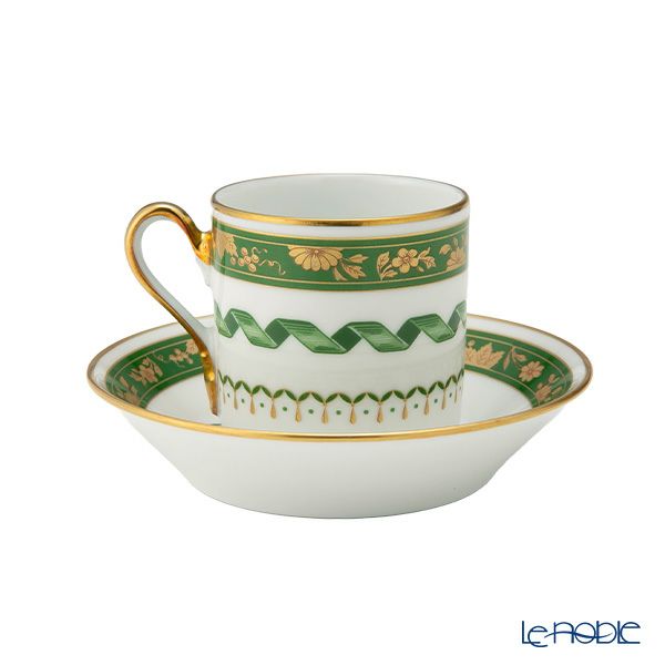 ジノリ1735／リチャード ジノリ（GINORI 1735／Richard Ginori）ピンチョ ヴェルデ コーヒーカップ＆ソーサー 115ml