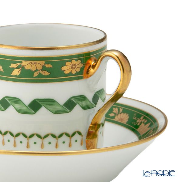 ジノリ1735／リチャード ジノリ（GINORI 1735／Richard Ginori）ピンチョ ヴェルデ コーヒーカップ＆ソーサー 115ml