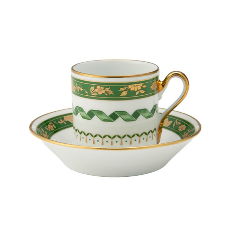 ジノリ1735／リチャード ジノリ（GINORI 1735／Richard Ginori）ピンチョ ヴェルデ コーヒーカップ＆ソーサー 115ml