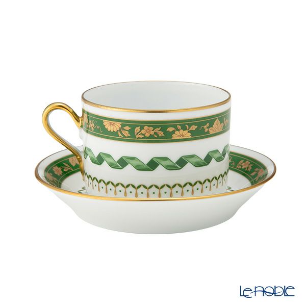 ジノリ1735／リチャード ジノリ（GINORI 1735／Richard Ginori）ピンチョ ヴェルデ ティーカップ＆ソーサー 220ml