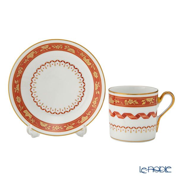 ジノリ1735／リチャード ジノリ（GINORI 1735／Richard Ginori）ピンチョ ロッソ コーヒーカップ＆ソーサー 115ml