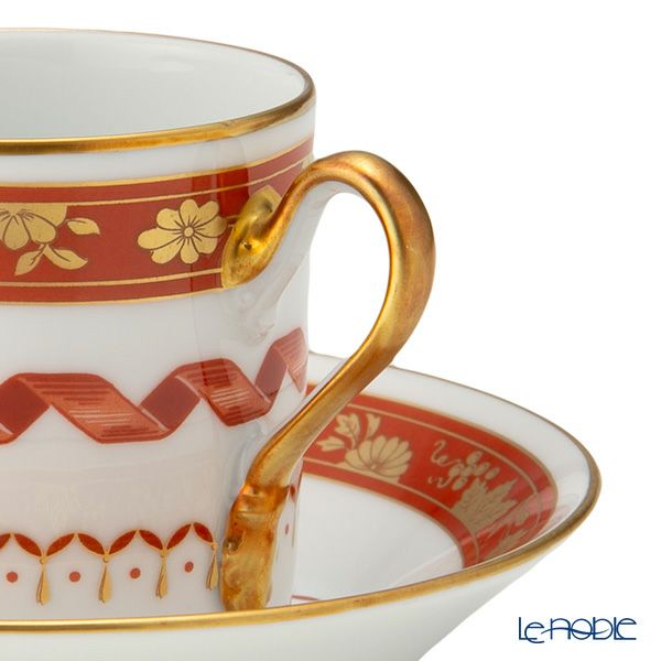 ジノリ1735／リチャード ジノリ（GINORI 1735／Richard Ginori）ピンチョ ロッソ コーヒーカップ＆ソーサー 115ml