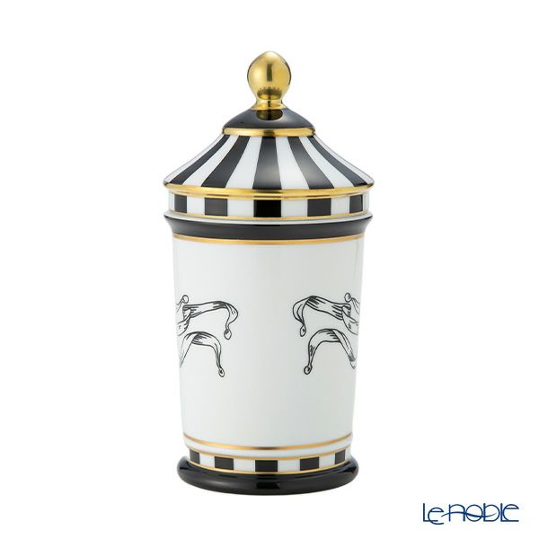 ジノリ1735／リチャード ジノリ（GINORI 1735／Richard Ginori） シルク・デ・メルヴェイユ ブラン ポプリ壷 B