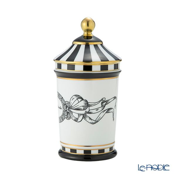 ジノリ1735／リチャード ジノリ（GINORI 1735／Richard Ginori） シルク・デ・メルヴェイユ ブラン ポプリ壷 B