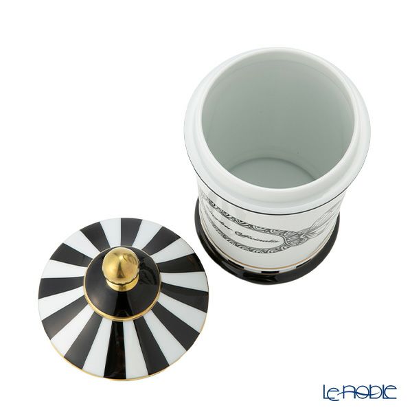 ジノリ1735／リチャード ジノリ（GINORI 1735／Richard Ginori） シルク・デ・メルヴェイユ ブラン ポプリ壷 B