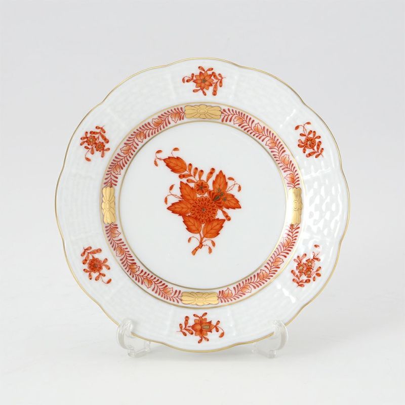 ヘレンド アポニーオレンジ 00512-0-00 プレート 12.5cm