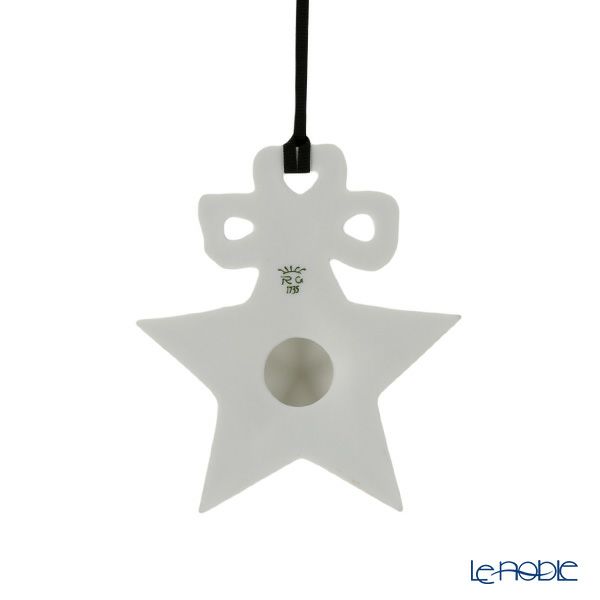 ジノリ1735／リチャード ジノリ（GINORI 1735／Richard Ginori）レ・メルヴェイユ スター＆リボン オーナメント