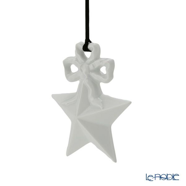 ジノリ1735／リチャード ジノリ（GINORI 1735／Richard Ginori）レ・メルヴェイユ スター＆リボン オーナメント