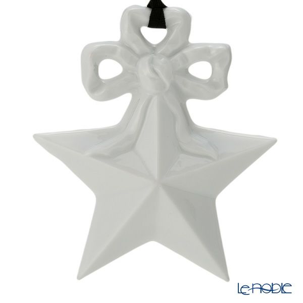 ジノリ1735／リチャード ジノリ（GINORI 1735／Richard Ginori）レ・メルヴェイユ スター＆リボン オーナメント