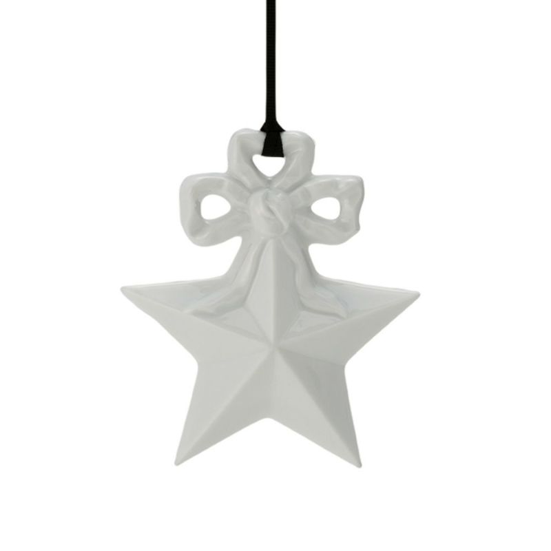 ジノリ1735／リチャード ジノリ（GINORI 1735／Richard Ginori）レ・メルヴェイユ スター＆リボン オーナメント