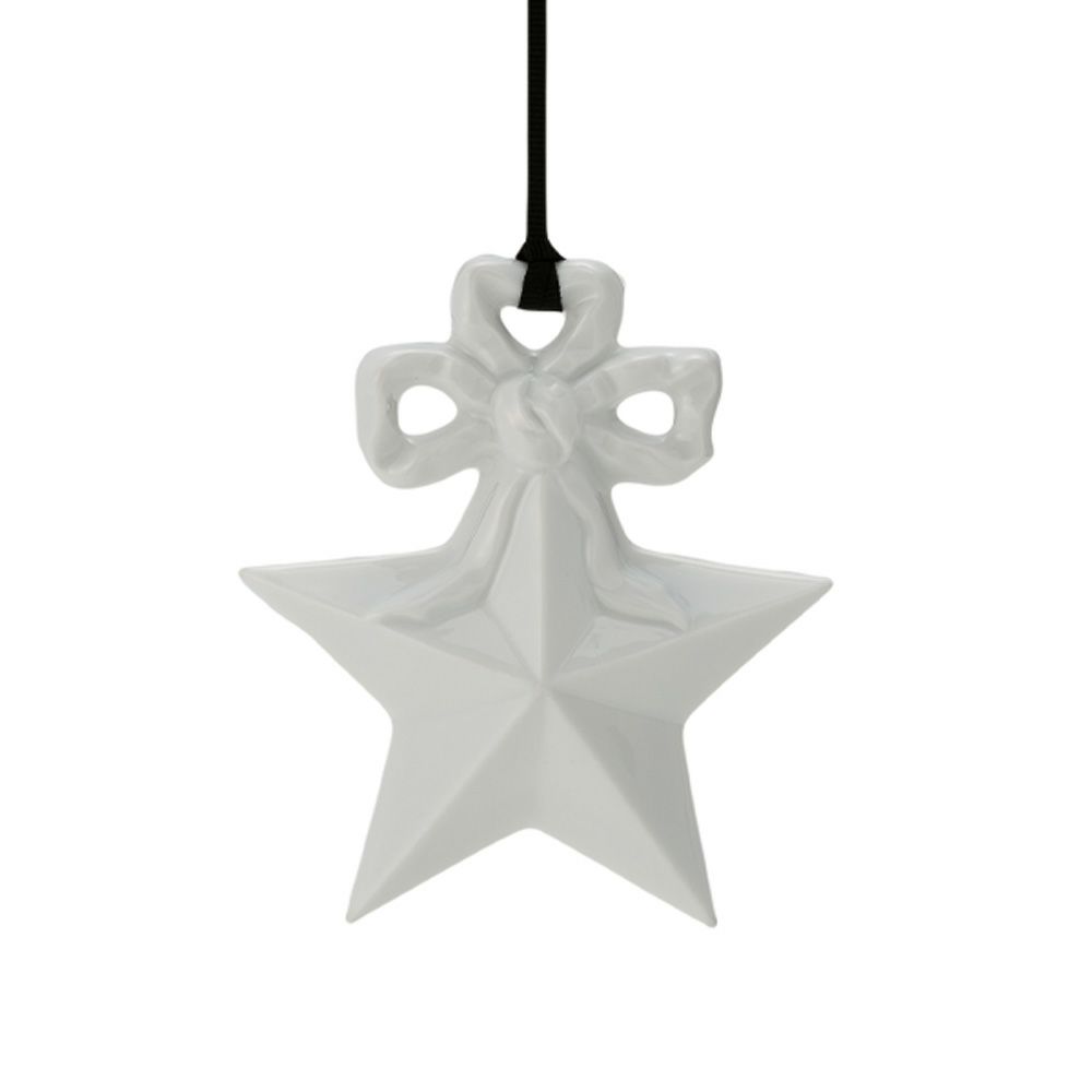 ジノリ1735／リチャード ジノリ（GINORI 1735／Richard Ginori）レ・メルヴェイユ スター＆リボン オーナメント