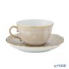 ジノリ1735／リチャード ジノリ（GINORI 1735／Richard Ginori） オリエンテイタリアーノ ティーカップ＆ソーサー メリンガ／ベージュ 240ml／15cm