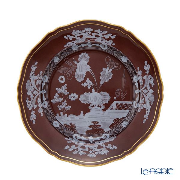 ジノリ1735／リチャード ジノリ（GINORI 1735／Richard Ginori） オリエンテイタリアーノ プレート カスターニャ／ブラウン 21cm