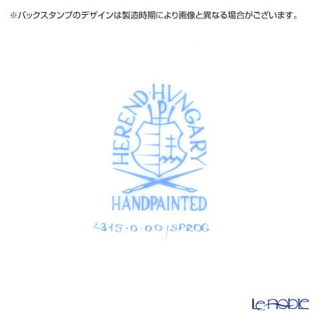 ヘレンド セーブル風の薔薇 SPORG 02315-0-00 ケーキプレート（両手付） 28.5cm