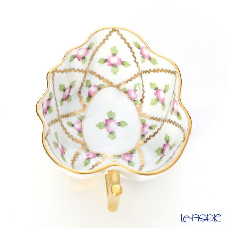 ヘレンド セーブル風の薔薇 SPORG 02492-0-00 オープンシュガー 10.5cm