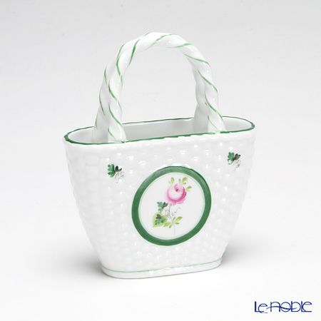 ヘレンド ウィーンのバラ 07454-0-00 バスケット