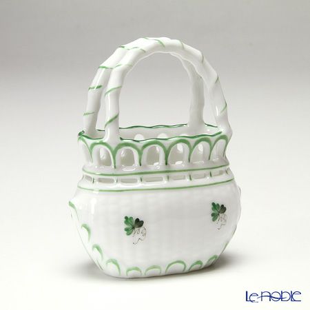 ヘレンド ウィーンのバラ 07455-0-00 バスケット（オープンワーク）