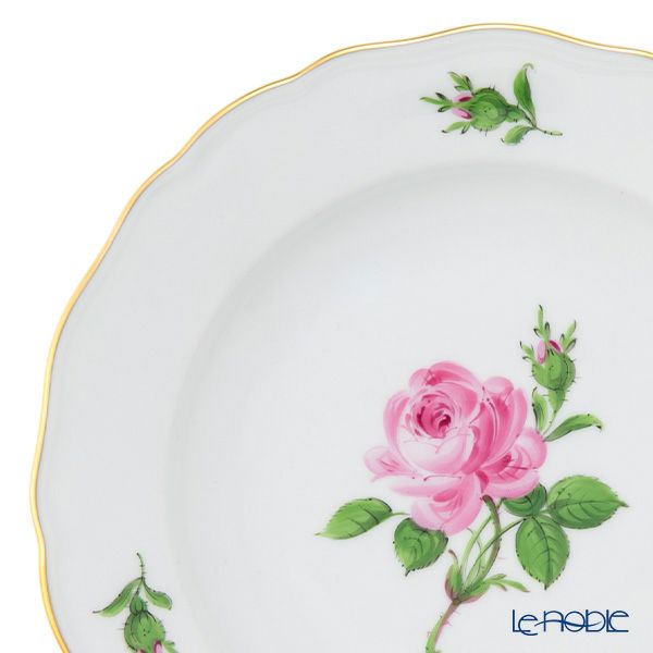 マイセン（Meissen） ピンクのバラ 020110／00472 プレート 20cm