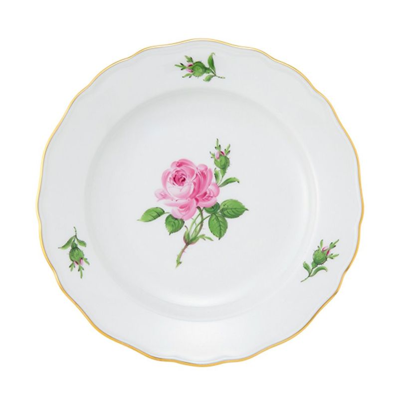 マイセン（Meissen） ピンクのバラ 020110／00472 プレート 20cm