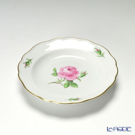 マイセン（Meissen） ピンクのバラ 020110／00500 プレート 14cm
