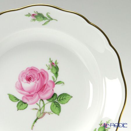マイセン（Meissen） ピンクのバラ 020110／00500 プレート 14cm