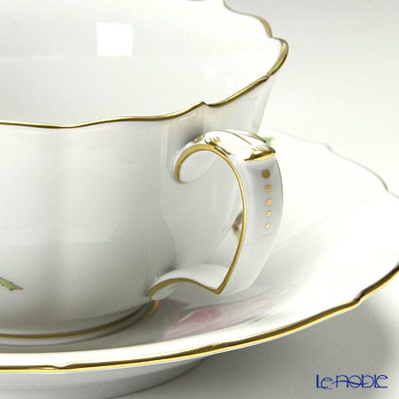 マイセン（Meissen） ピンクのバラ 020110／00633 ティーカップ＆ソーサー 150ml