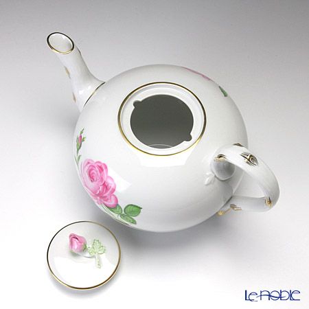 マイセン（Meissen） ピンクのバラ 020110／00726 ティーポット 1000ml