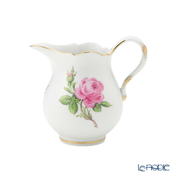 マイセン（Meissen） ピンクのバラ 020110／00763 クリーマー 9cm／150ml