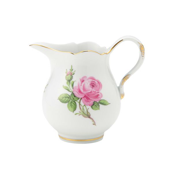 マイセン（Meissen） ピンクのバラ 020110／00763 クリーマー 9cm／150ml