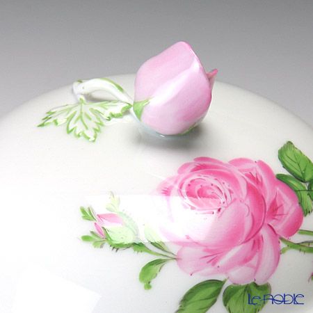 マイセン（Meissen） ピンクのバラ 020110／00822 シュガー 9cm