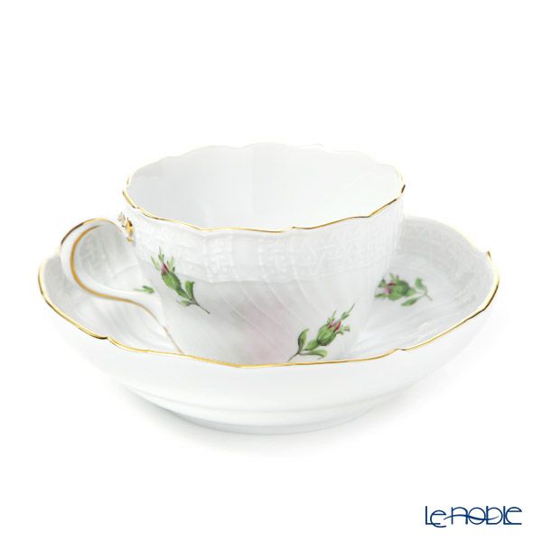 マイセン（Meissen） ピンクのバラ 020110／02582 コーヒーカップ＆ソーサー 200ml