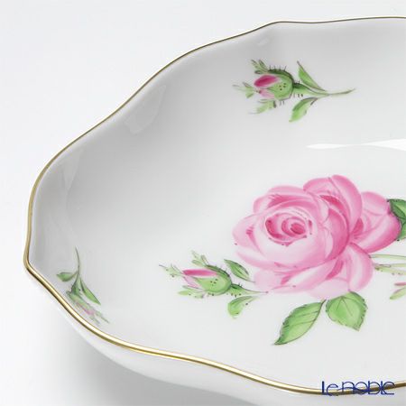 マイセン（Meissen） ピンクのバラ 020110／53605 スモールディッシュ 12cm