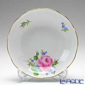 マイセン（Meissen） ピンクのバラ／忘れな草 020810／00582 コーヒーカップ＆ソーサー 200ml