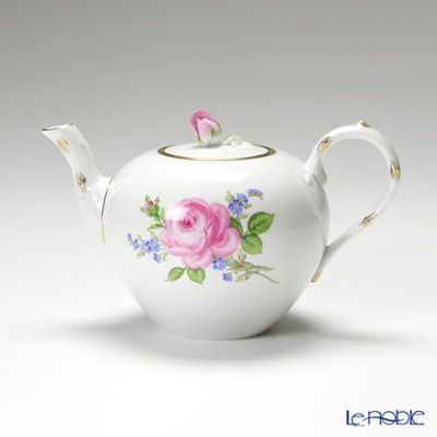 マイセン（Meissen） ピンクのバラ／忘れな草 020810／00724