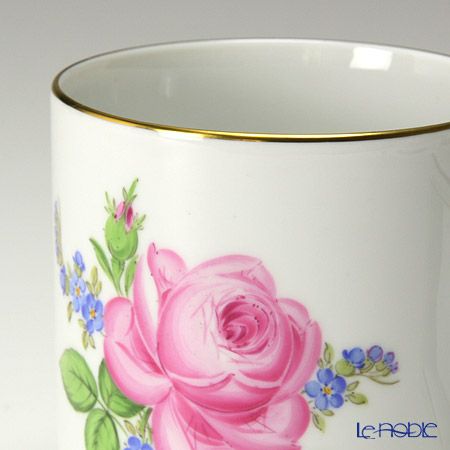 マイセン（Meissen） ピンクのバラ／忘れな草 020810／55810 マグ 240ml