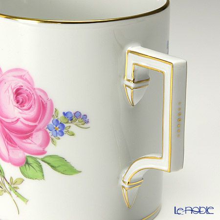 マイセン（Meissen） ピンクのバラ／忘れな草 020810／55810 マグ 240ml