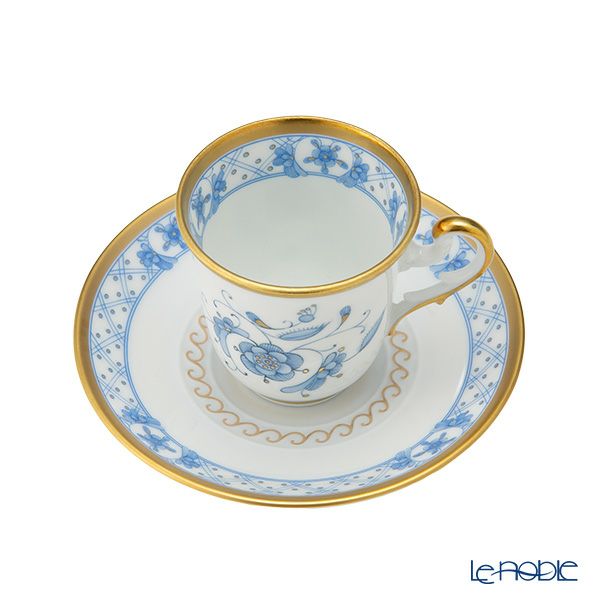 ジノリ1735／リチャード ジノリ（GINORI 1735／Richard Ginori） フロス ローザ デミタスカップ＆ソーサー ペア 80ml