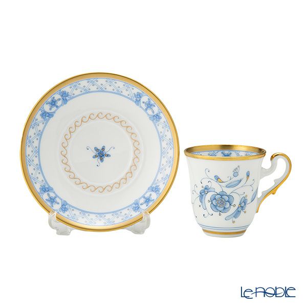 ジノリ1735／リチャード ジノリ（GINORI 1735／Richard Ginori） フロス ローザ デミタスカップ＆ソーサー ペア 80ml