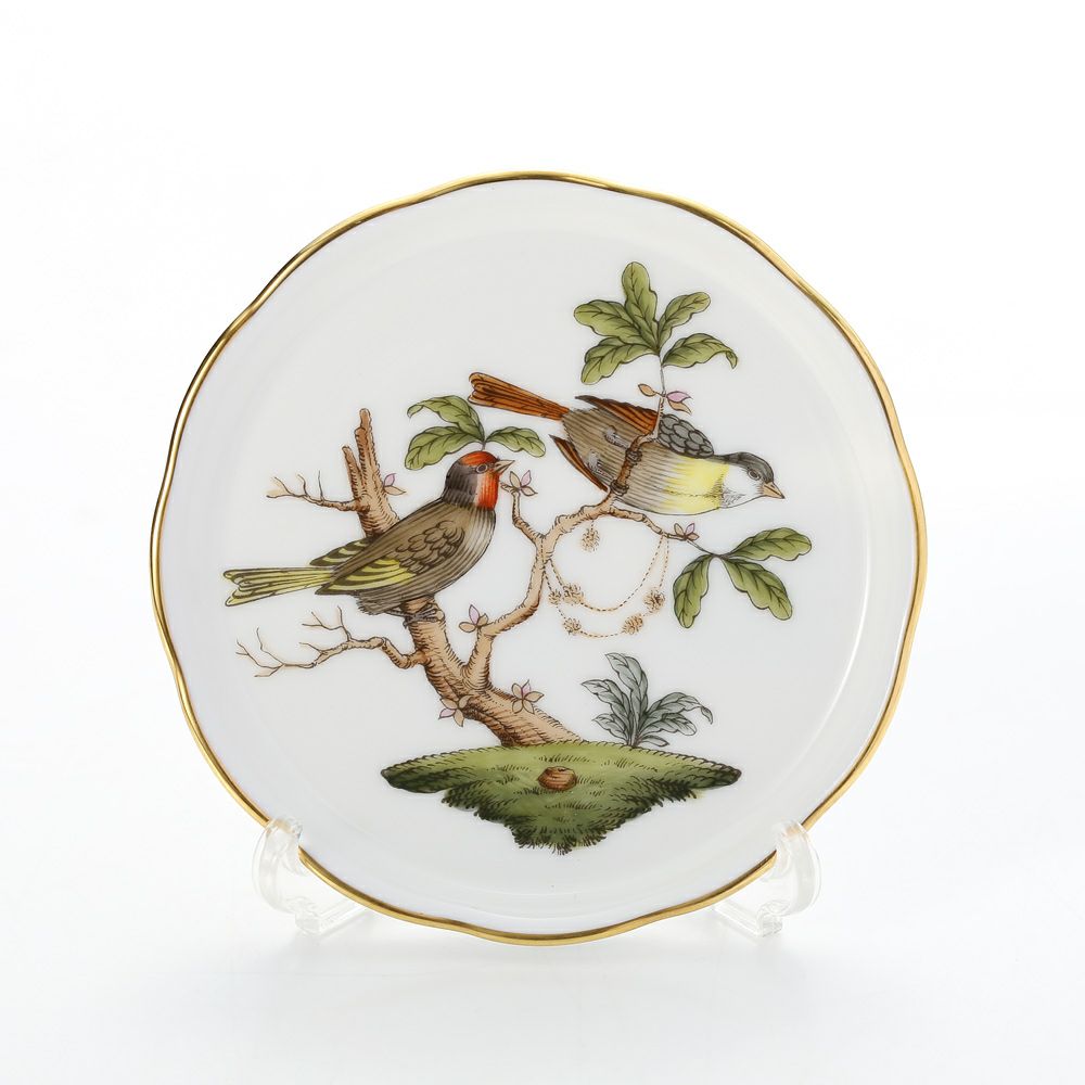 ヘレンド ロスチャイルドバード RO-11 00341-0-00 コースター10cm