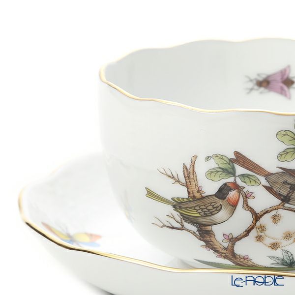 ヘレンド ロスチャイルドバード RO-11 00724-0-00 ティーカップ＆ソーサー 200ml