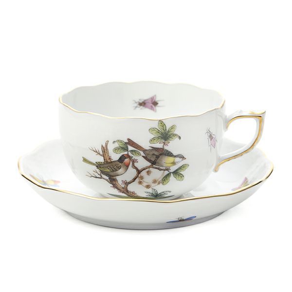 ヘレンド ロスチャイルドバード RO-11 00724-0-00 ティーカップ＆ソーサー 200ml